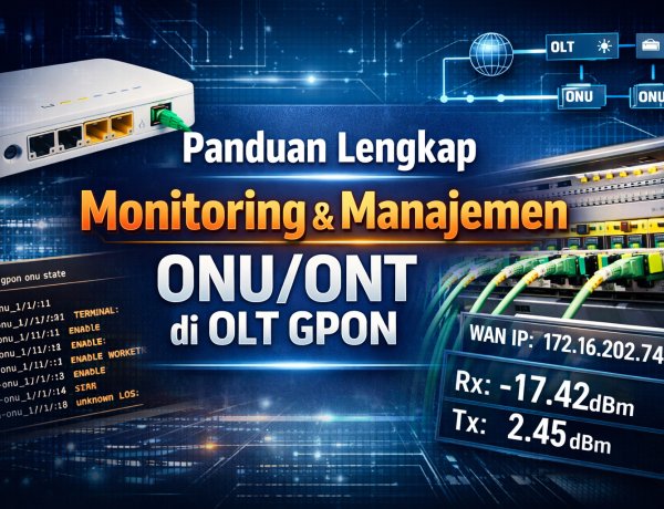 Panduan Lengkap Monitoring dan Manajemen ONU/ONT di OLT GPON C32/C300
